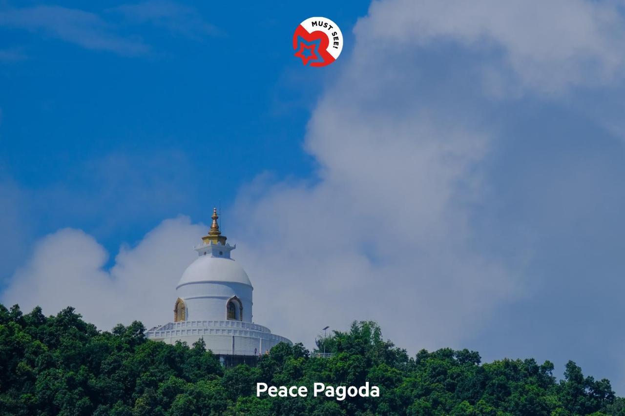 Oyo 253 Hotel Pinnacle Pokhara Bagian luar foto